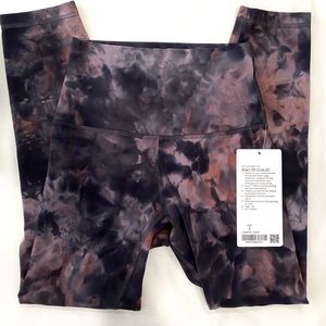 Lululemon Align HR Pant 23 Diamond Dye Pink Pastel